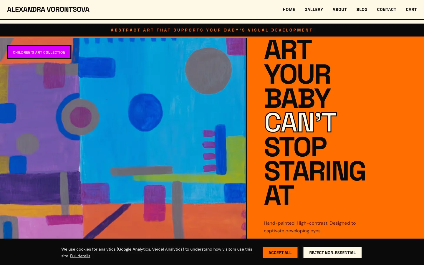 Alexandra Vorontsova website